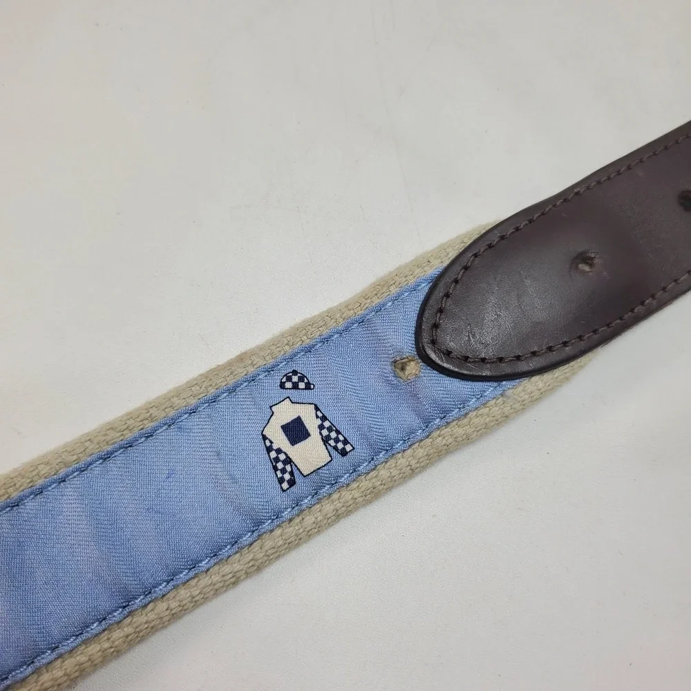 Vineyard Vines Mens Size 30 Belt 143rd Kentucky Derby Racing Preppy Jockey Shirt